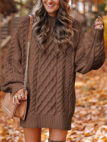 Chloé – Abito di Maglione Trenzado