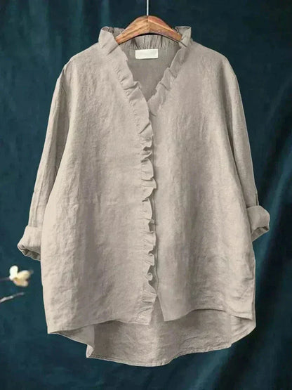 Blusa in lino Eline