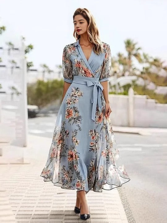 Victoria | Abito elegante con Scollo a V