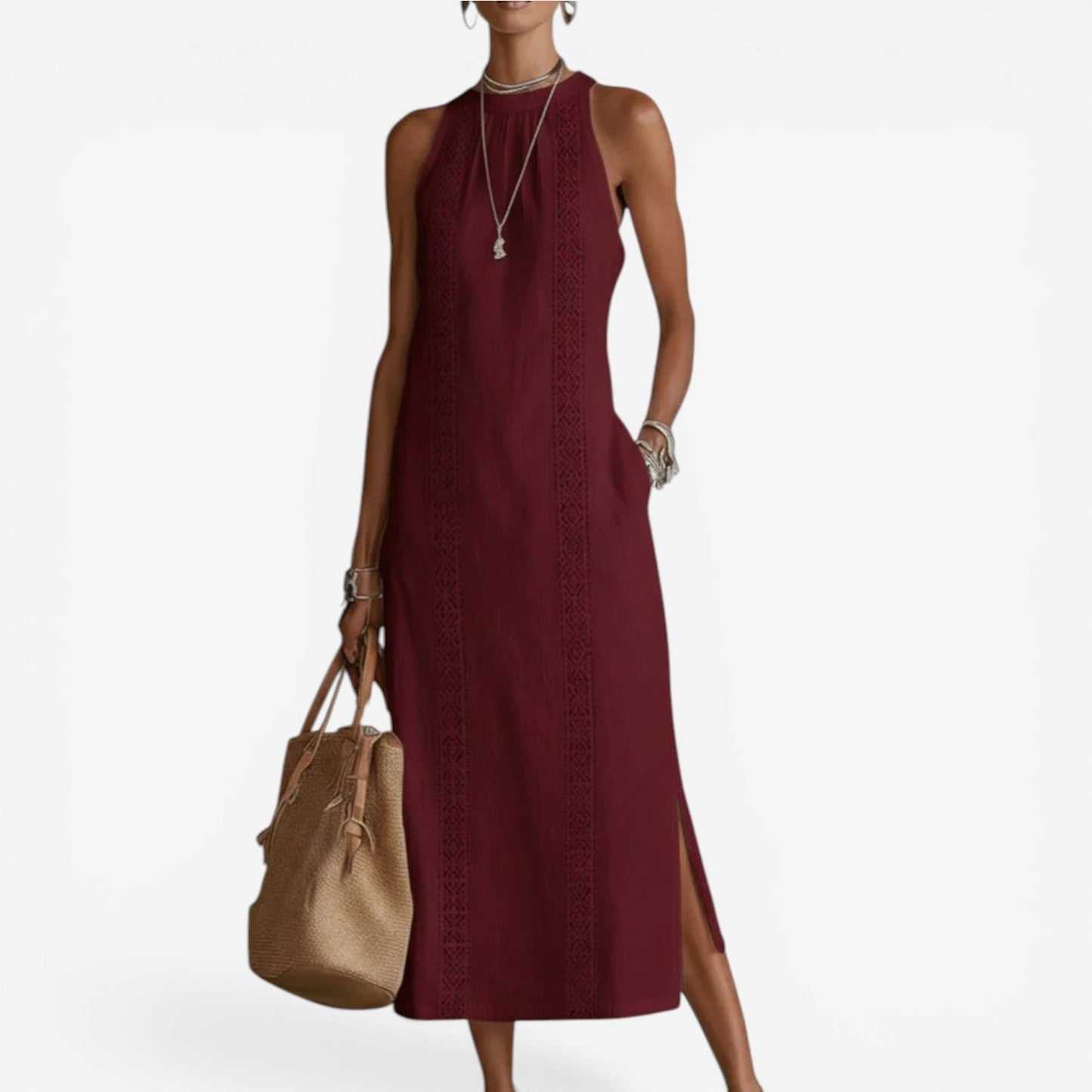 Abito midi minimalista Althea™