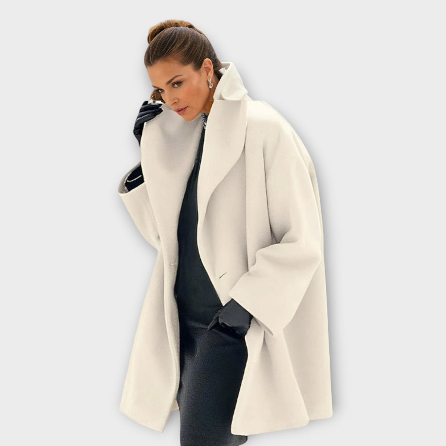 Emma™ | Giacca in lana di Lusso a Prova di Vento
