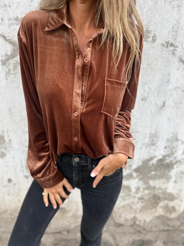 Kaya - Elegante Blusa di Terciopelo