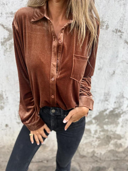Kaya - Elegante Blusa di Terciopelo