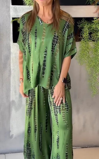 Marie - Set Impreso Casual