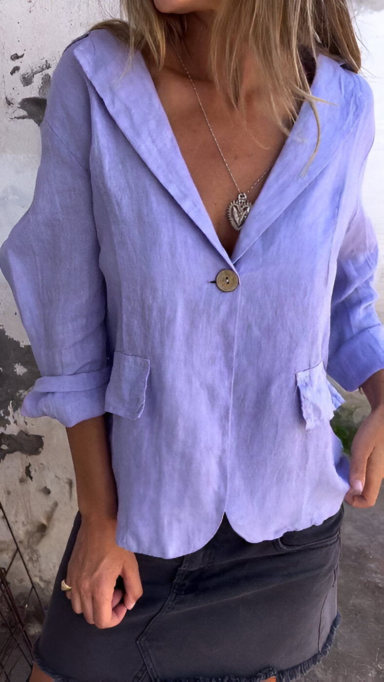 Elise | Blazer Leggero di Ispirazione Retrò