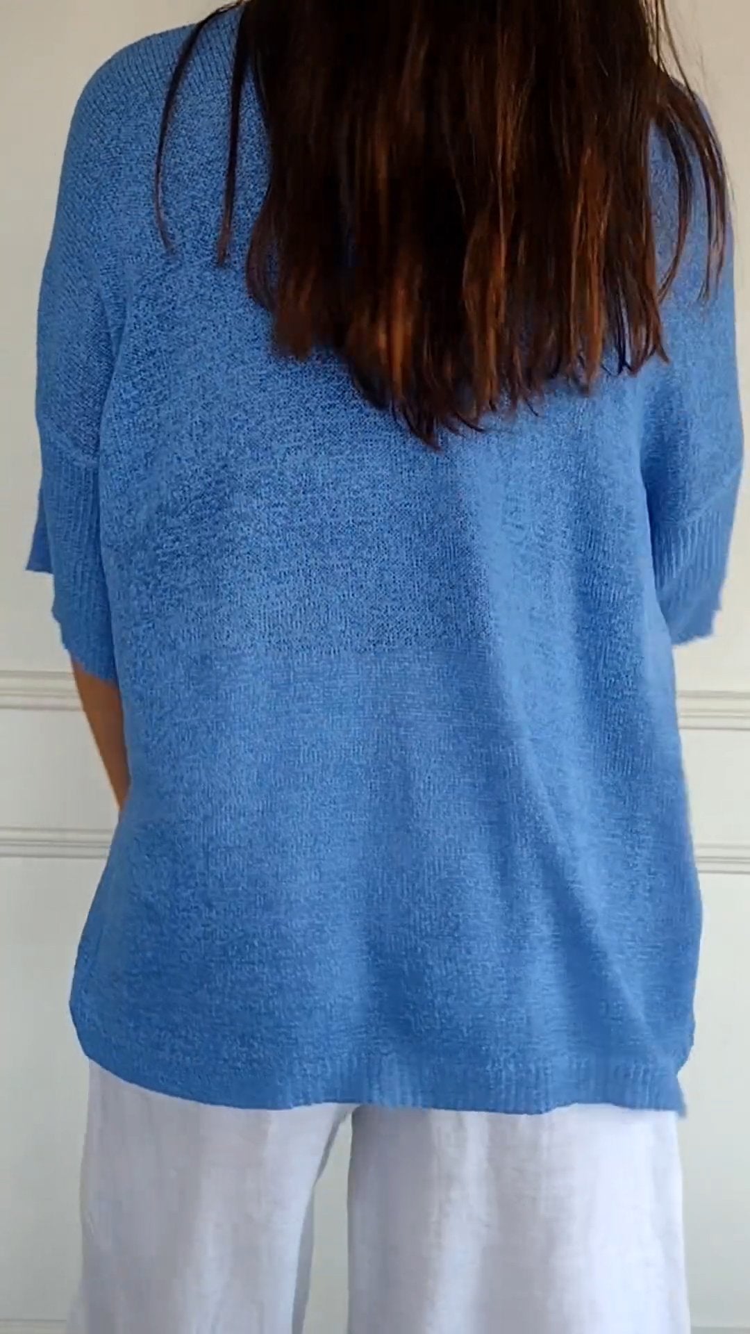 Top di Primavera con scollo a V