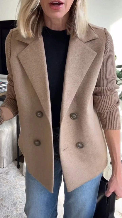 Lenora™ - Blazer di Manica in maglia Chic Premium