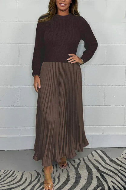 Claire | Elegante abito maglione 2 in 1