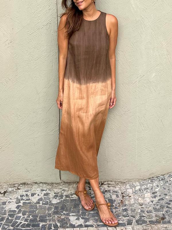 Lysette - Abito Maxi Stampato Elegante