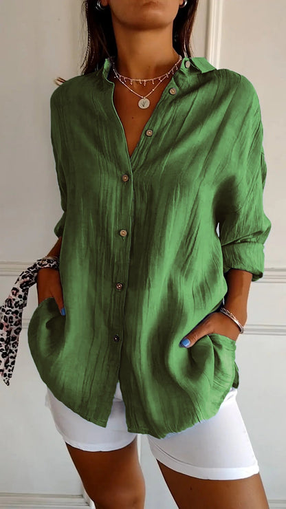 Sasha | Camicia elegante con Stile Plissettato