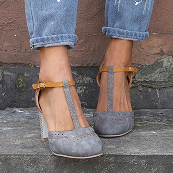 Clarina - Scarpe con tacco bloque elegante