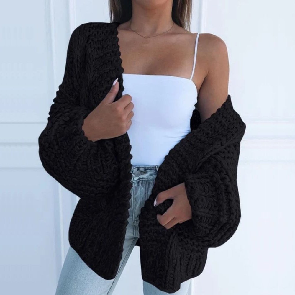 Eleanor - Cardigan Rilassato in maglia Grueso