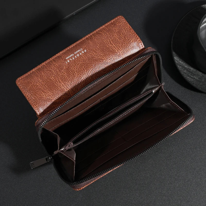 Briony | Clutch con zip di PU multifunzionale