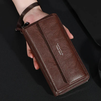 Briony | Clutch con zip di PU multifunzionale