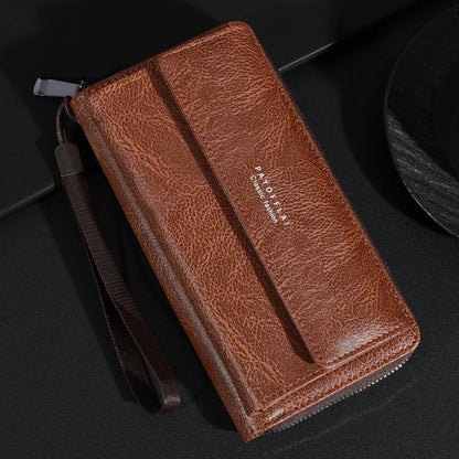 Briony | Clutch con zip di PU multifunzionale