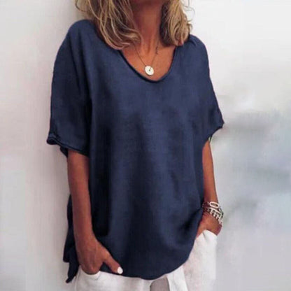 QUINA LA BLUSA IN LINO VERSATILE
