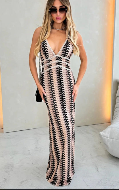 ARLETTE – ABITO TUNIC DI UNCINETTO BOHO PER SPIAGGIA