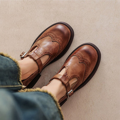 Mattea | Eleganti Mary Janes di Pelle