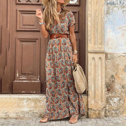 Giselle – Abito maxi Ibiza (Incluye Cintura)