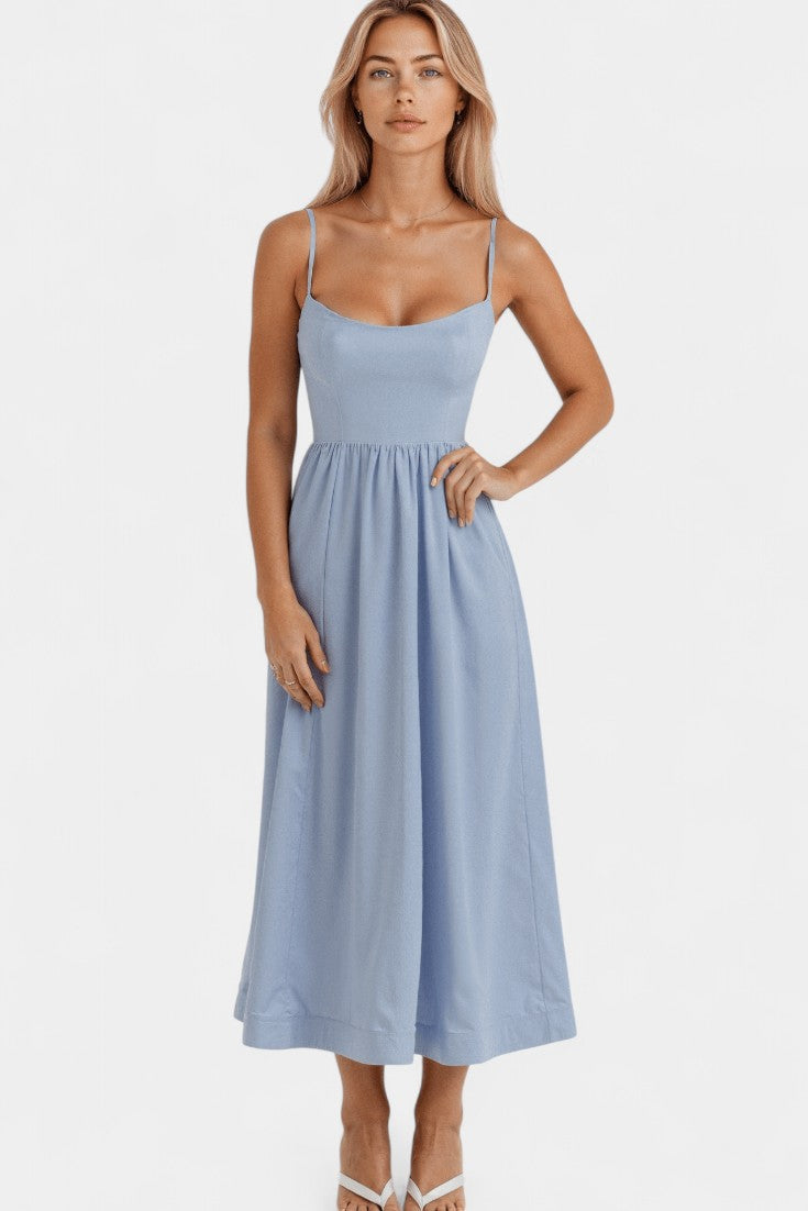 Marvelle Abito midi Flowy Senza maniche