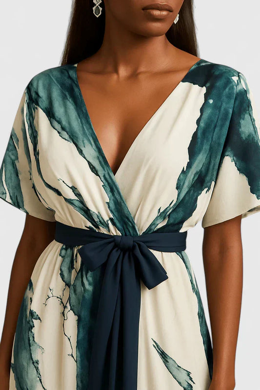 CHEYENNE – ABITO MAXI AVVOLGENTE ELEGANTE