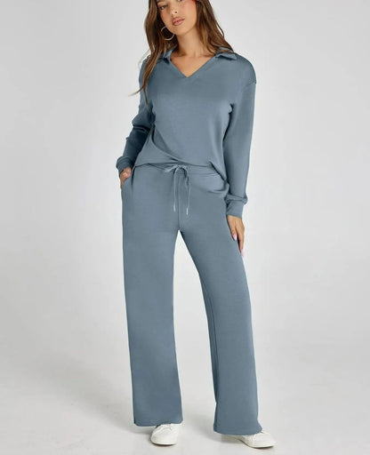 Dora | Set Casual a maniche lunghe in Due pezzi
