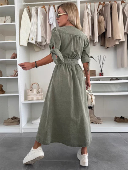 Marit | Abito di Denim Radiante