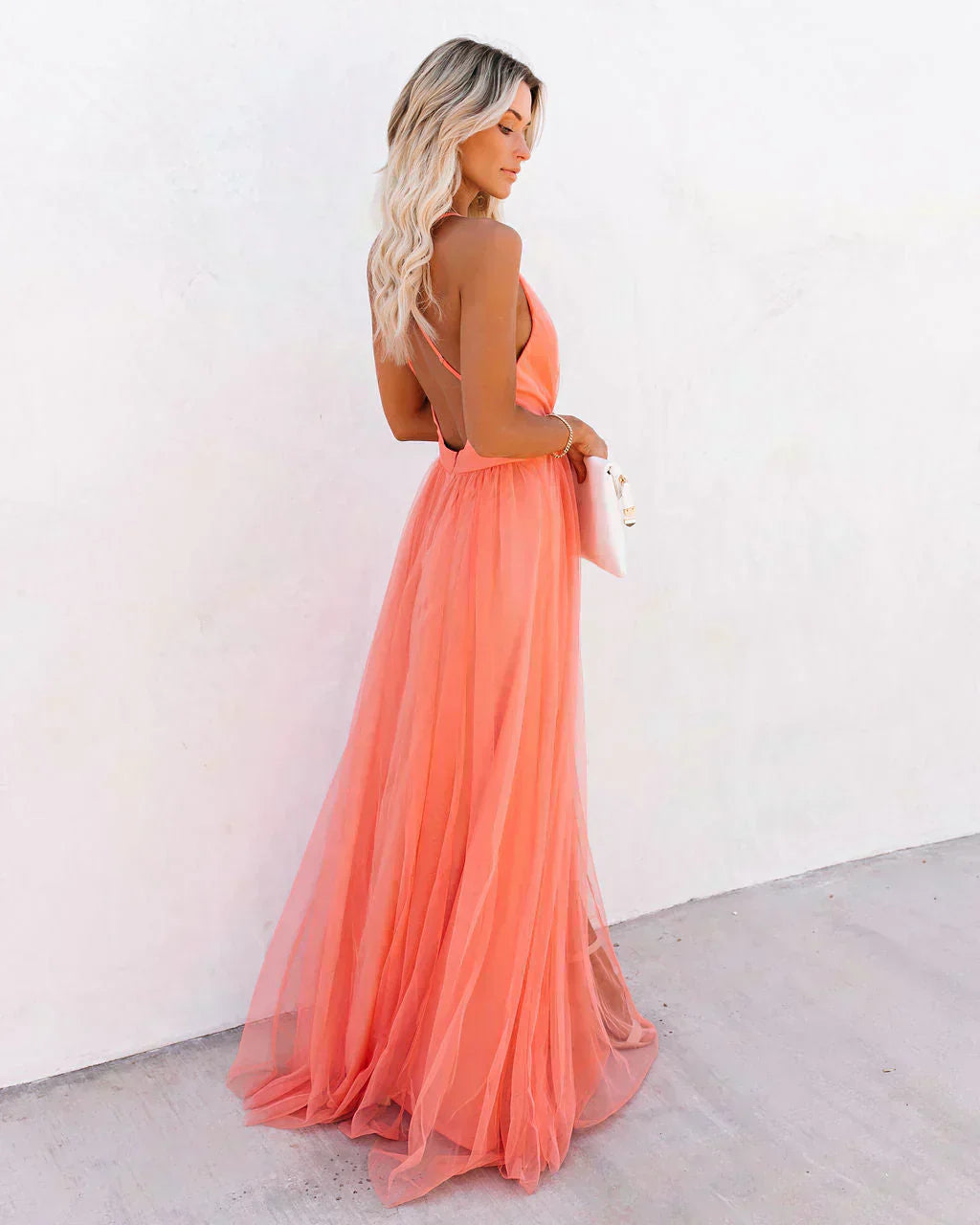 SERENA – ABITO MAXI CREPÚSCULO SUSURRANTE