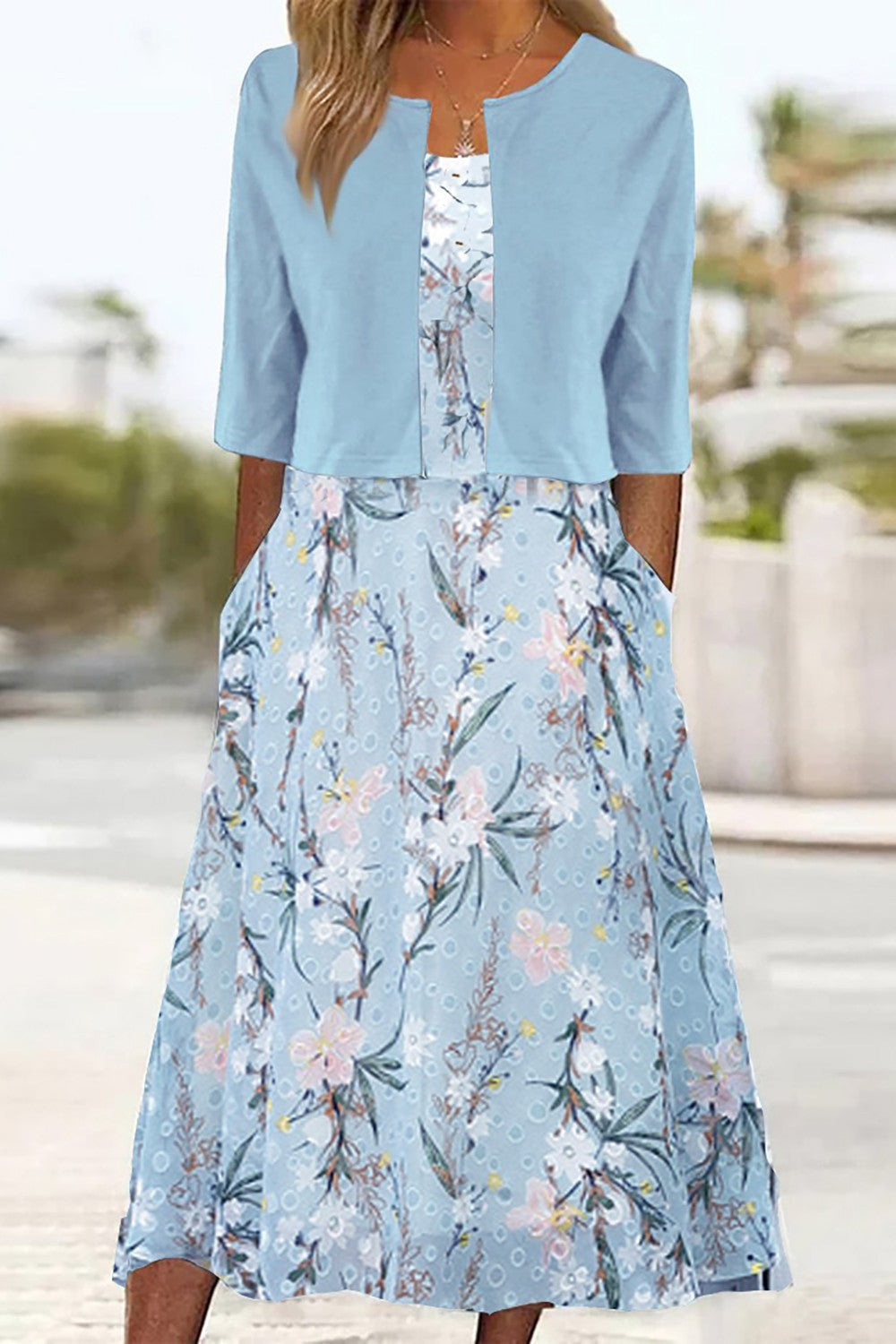 MADISON – SET DI ABITO MIDI ELEGANTE