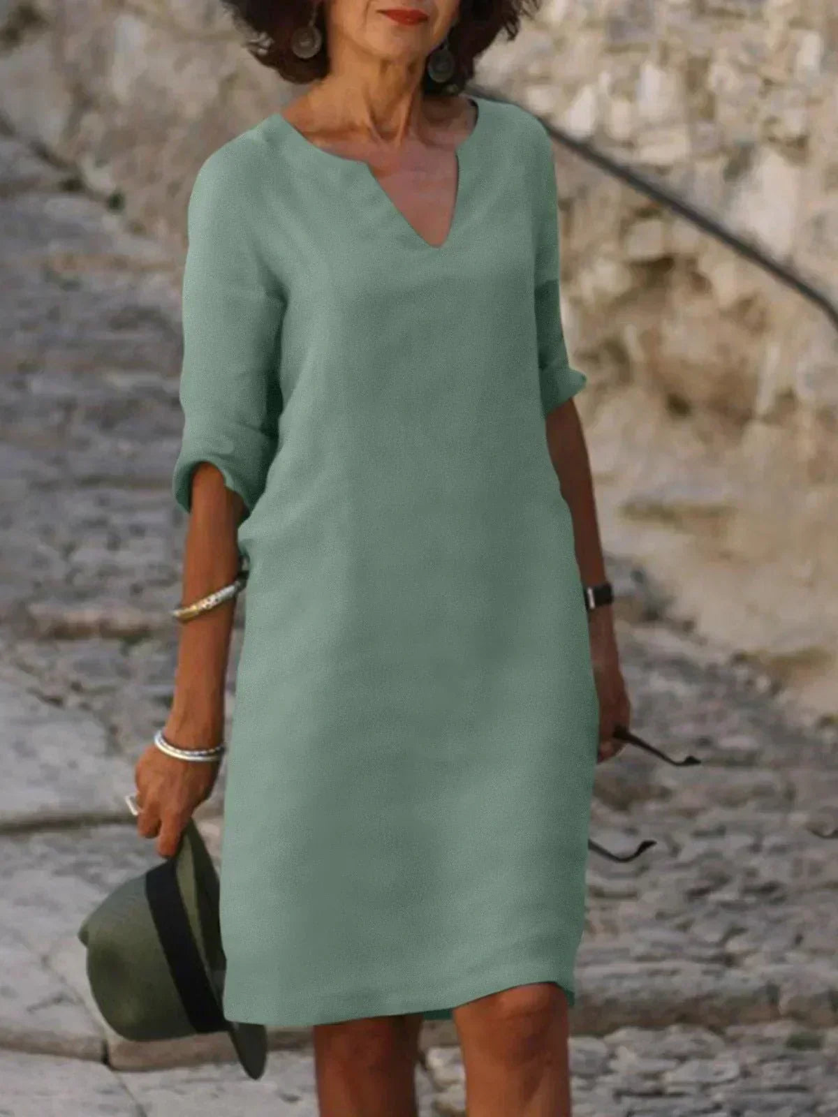 Josette | Abito elegante con scollo a V