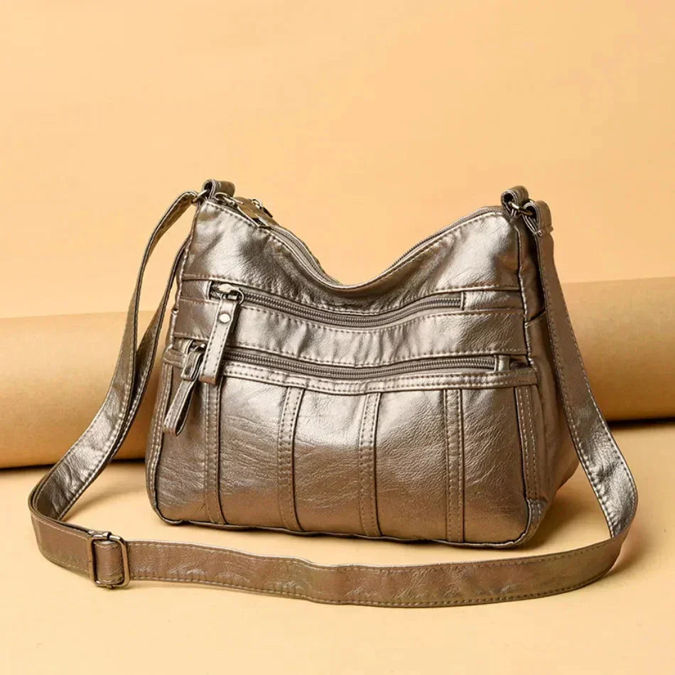 Oriana | Borsa in PU di Lusso con Tasche Multistrato