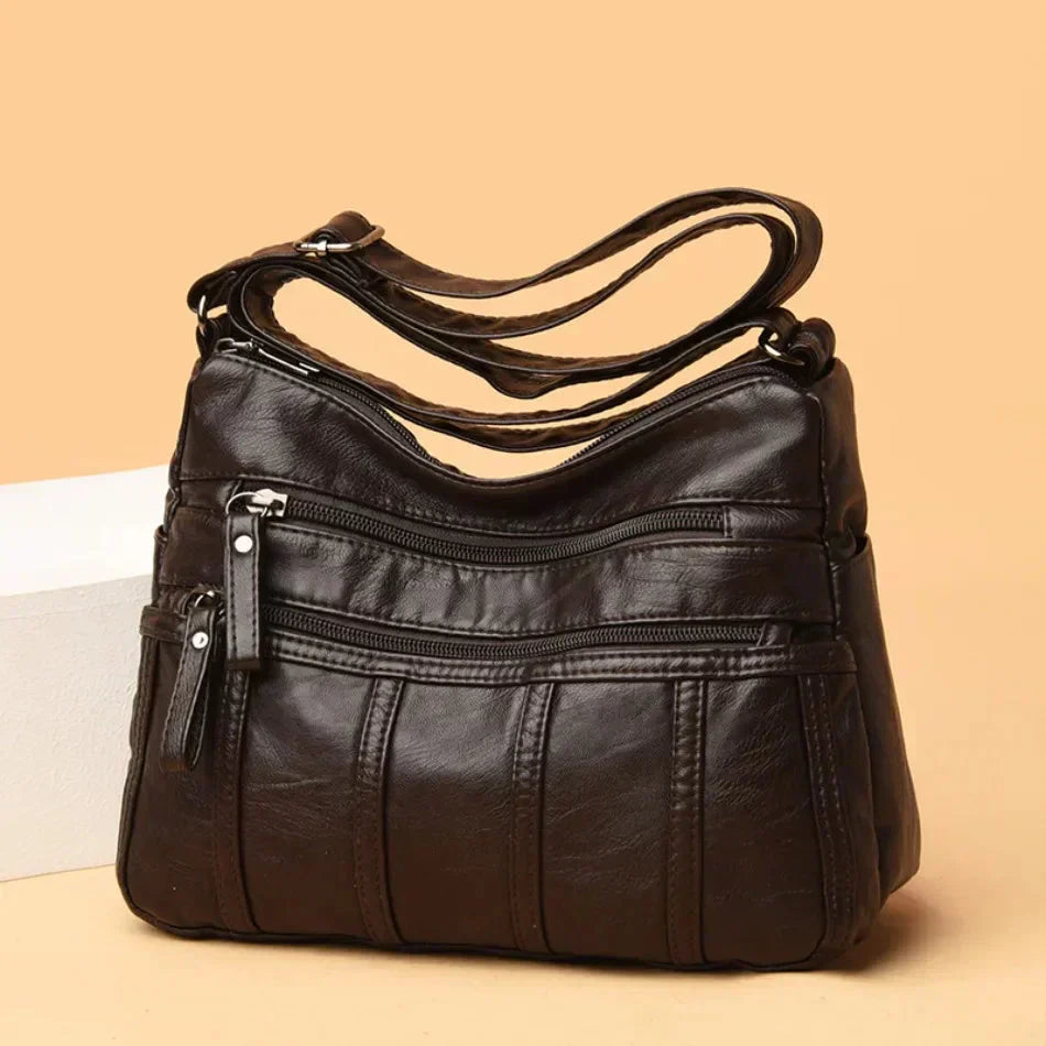 Oriana | Borsa in PU di Lusso con Tasche Multistrato
