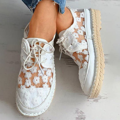 Gloria - Scarpe ortopediche moderni e leggeri con estampado floral