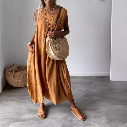 Noemi | Abito Casual Senza maniche con tasche