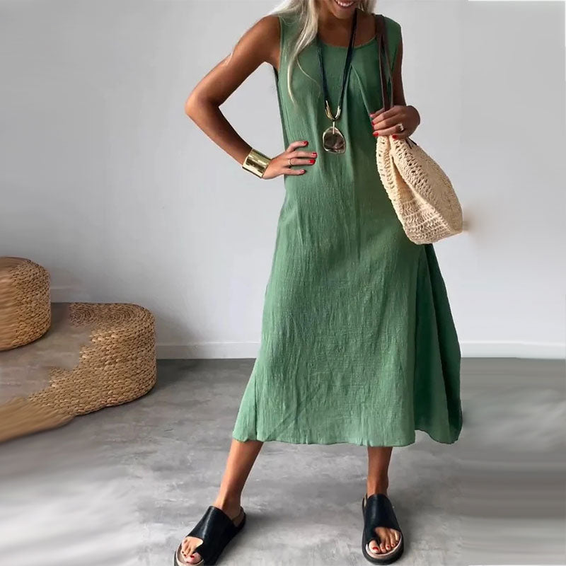 Noemi | Abito Casual Senza maniche con tasche