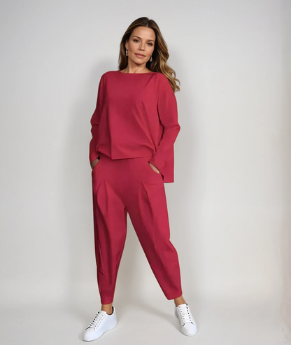 MAELYS – SET DI COTONE COMODO DI DUE PEZZI