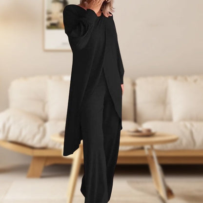 ELODIE – SET DI TOP E PANTALONI ULTRA-MORBIDO