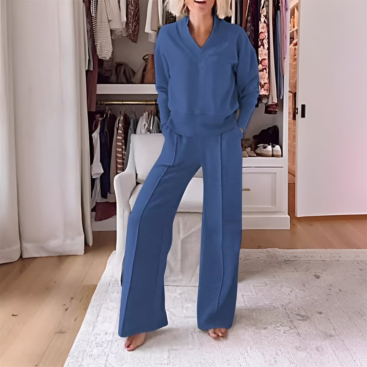 TAHLINA – SET DUE PEZZI ELEGANTE E COMODO
