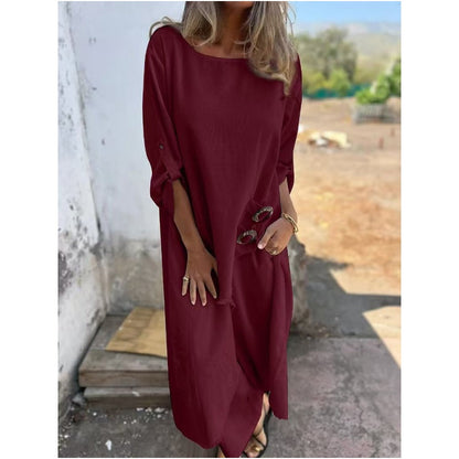 Everly – Set Elegante in cotone e lino di Due pezzi
