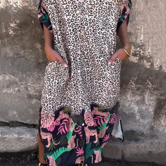 ZARA – ABITO MAXI WILD ESCAPE