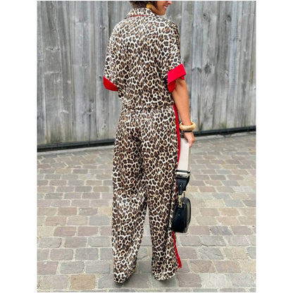 COLLINS – SET DI ABBIGLIAMENTO DI LEOPARDO DI LUSSO