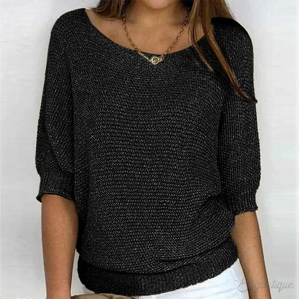 Luigia - Maglione in maglia elegante