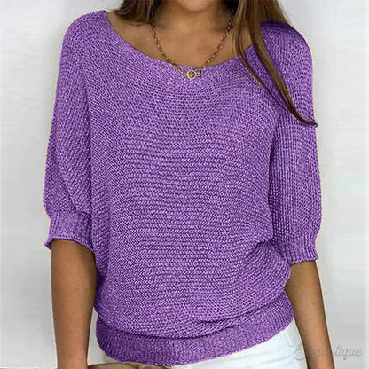 Eunice™ | Top di Maglia Rilassato