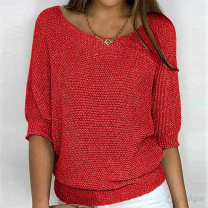 Luigia - Maglione in maglia elegante