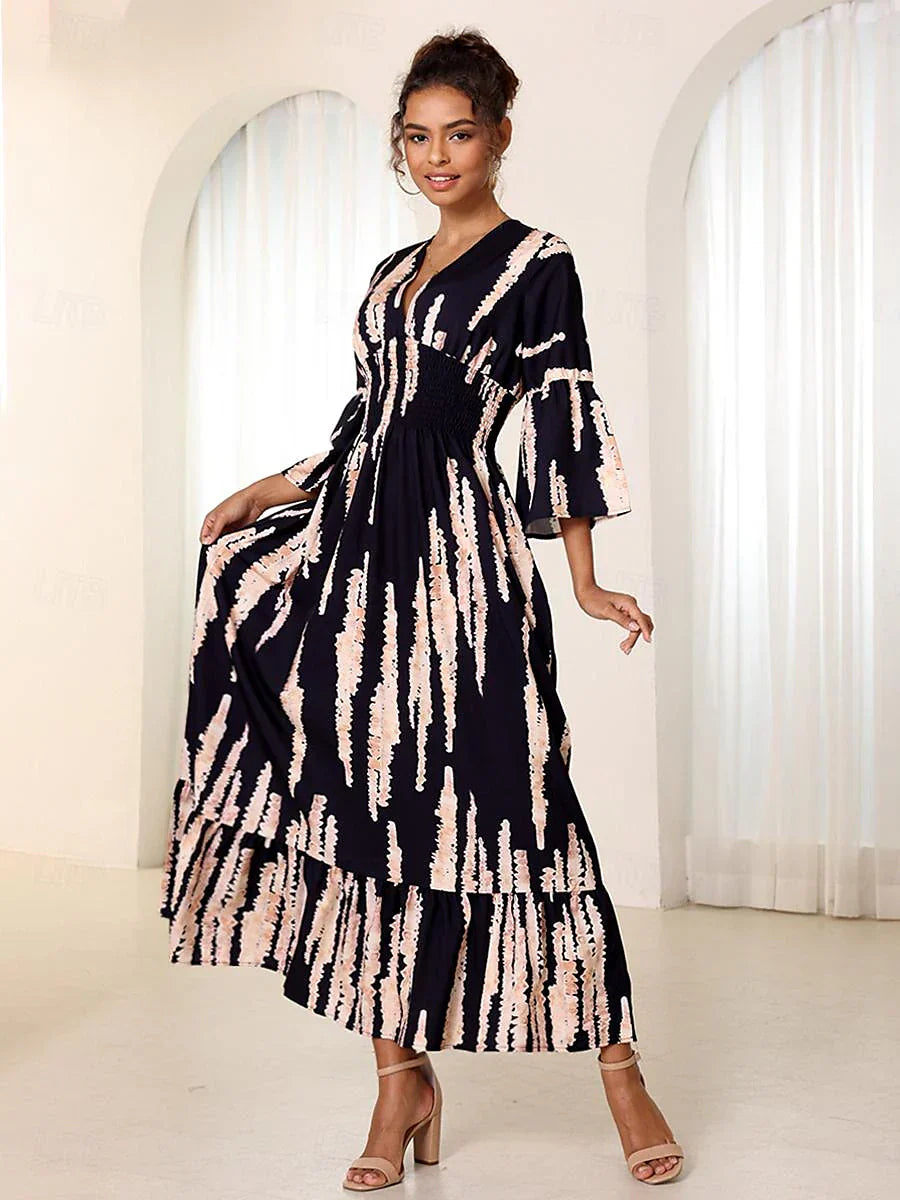 MAELIE – ABITO ESTIVO CON STAMPA TIE-DYE