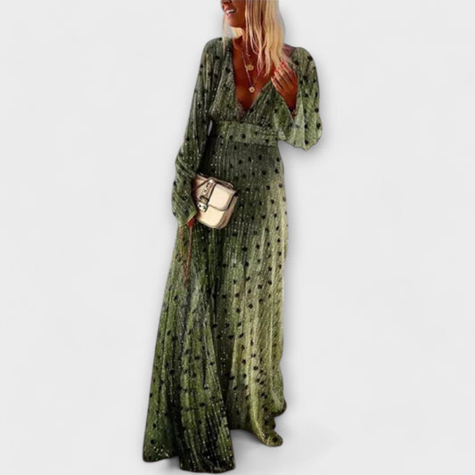 Abito elegante di pois