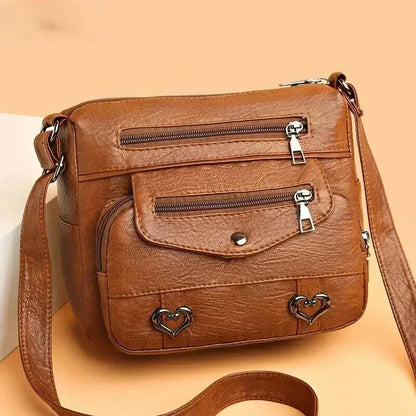 Lux | Borsa a Tracolla alla Moda con Dettaglio a Cuore