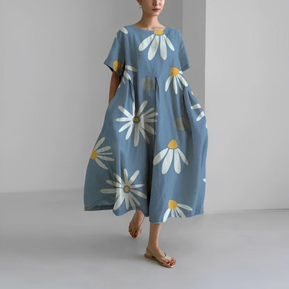 Adelia - Abito floreale boho